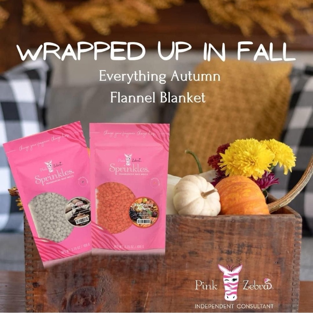 Wrapped Up In Fall Pink Zebra Blend 🍂